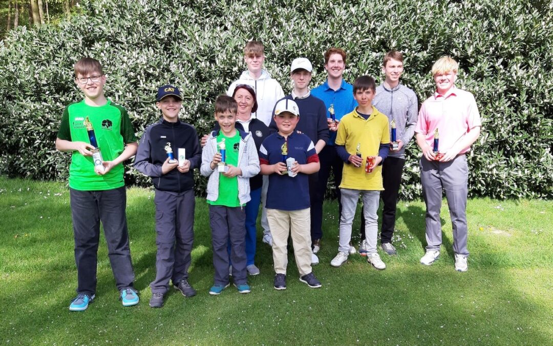 Golfjugend des LGC Schloss Moyland 2024 wieder on Tour am Niederrhein